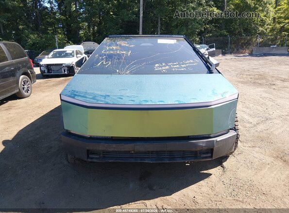 7G2CEHED5RA035716 2024 TESLA CYBERTRUCK Green წინა პანელის ხედი