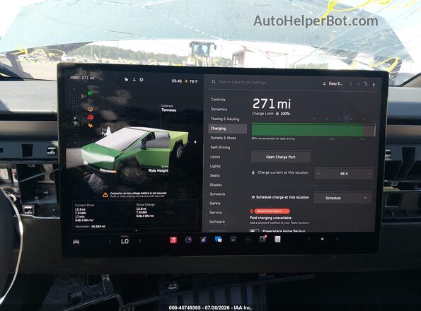 7G2CEHED5RA035716 2024 TESLA CYBERTRUCK Green 