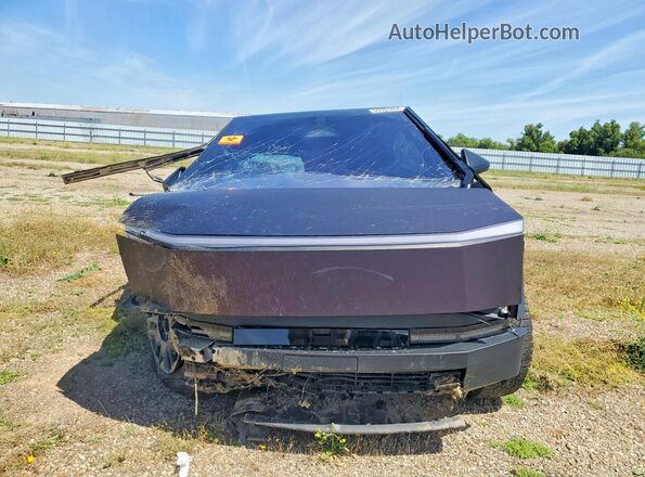 7G2CEHED6RA002269 2024 TESLA CYBERTRUCK Purple Вид спереду