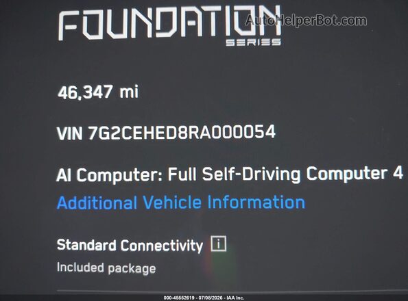 7G2CEHED8RA000054 2024 TESLA CYBERTRUCK Burgundy Շարժիչի բաժամունքի տեսք