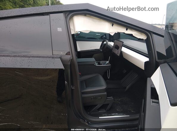7G2CEHED9RA037534 2024 TESLA CYBERTRUCK Black წინა სალონის ხედი