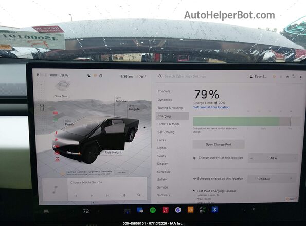 7G2CEHED9RA037534 2024 TESLA CYBERTRUCK Black 
