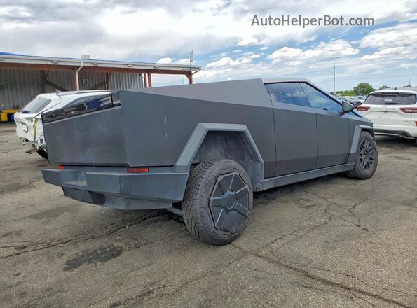 7G2CEHEDXRA024436 2024 TESLA CYBERTRUCK Черный Задняя правая четверть