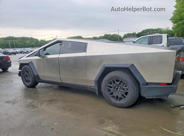 7G2CEHEE3RA048554 2024 TESLA CYBERTRUCK Gray Rear left