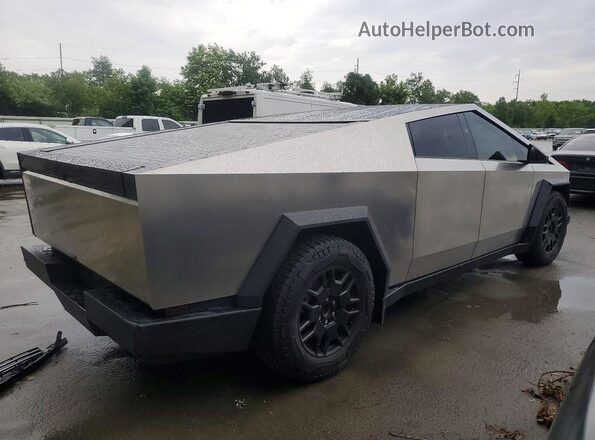 7G2CEHEE3RA048554 2024 TESLA CYBERTRUCK Gray Rear right
