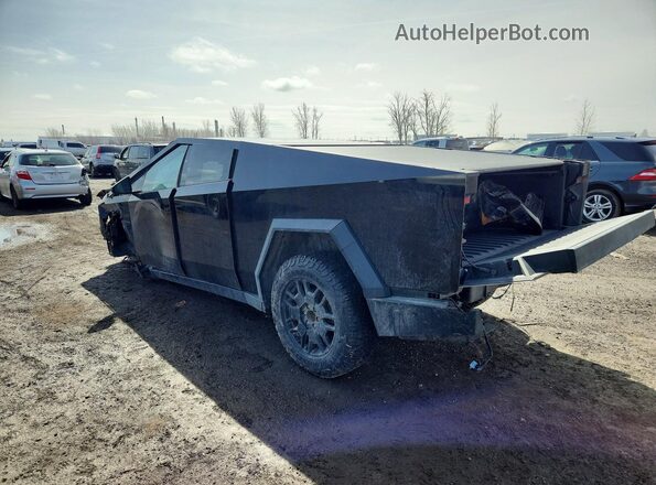 7G2CEHEE7RA046855 2024 TESLA CYBERTRUCK Black Rear left
