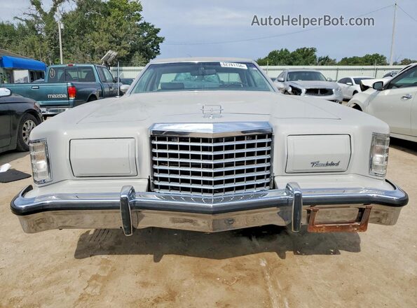 7G87S106754 1977 FORD THUNDERBIRD Gray Vista frontal