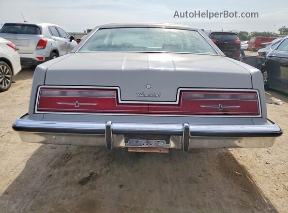 7G87S106754 1977 FORD THUNDERBIRD Gray Vista trasera
