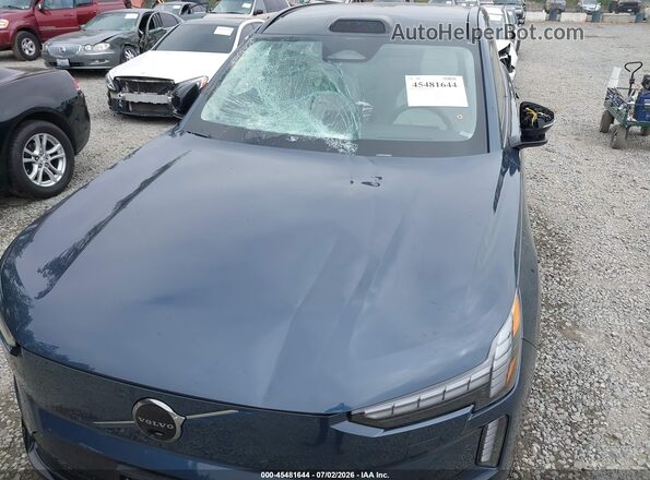 7JDEV3VL7SG016340 2025 VOLVO EX90 Blue წინა ხედი