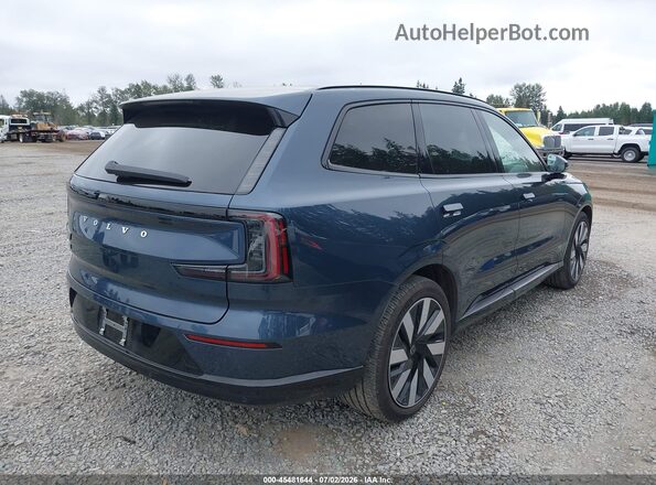 7JDEV3VL7SG016340 2025 VOLVO EX90 Blue უკანა მარჯვენა