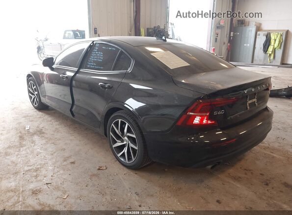 7JR102FK0LG047423 2020 VOLVO S60 Black Հետևի ձախ