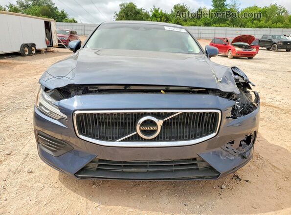 7JR102FK8LG063434 2020 VOLVO S60 Black წინა ხედი