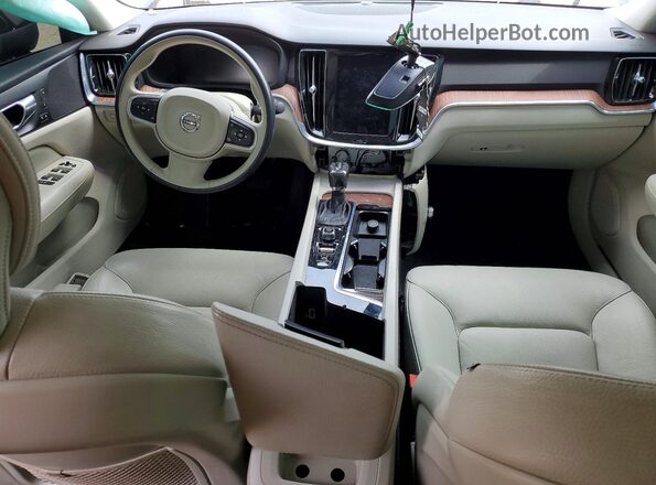 7JR102FK8LG063434 2020 VOLVO S60 Black წინა პანელის ხედი