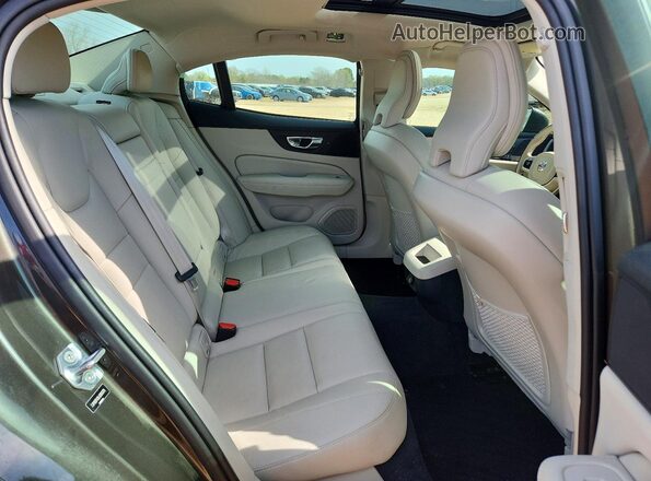 7JR102FK9LG064379 2020 VOLVO S60 Серый Вид задних сидений