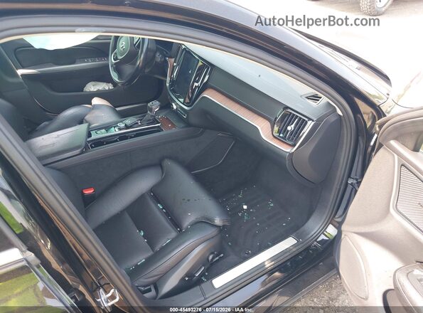 7JR102FL0LG072668 2020 VOLVO S60 Black Вид салону спереду
