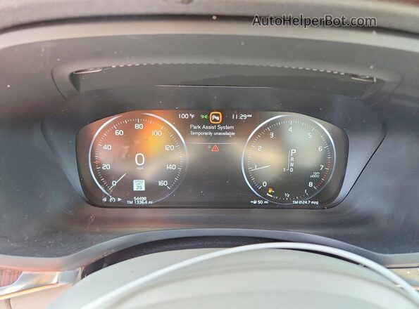 7JR102TZXMG117934 2021 VOLVO S60 White ხელსაწყოთა პანელის ხედი
