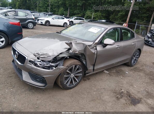 7JRA22TK0MG080406 2021 VOLVO S60 Beige Передня ліва чверть