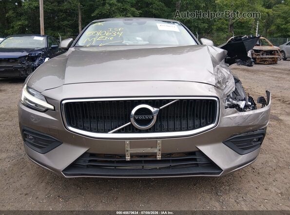 7JRA22TK0MG080406 2021 VOLVO S60 Beige Вид щитка приладів