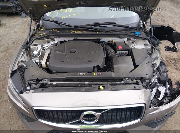 7JRA22TK0MG080406 2021 VOLVO S60 Beige Вид ззаду