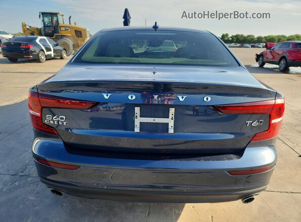 7JRA22TK1LG072801 2020 VOLVO S60 Charcoal უკანა ხედი