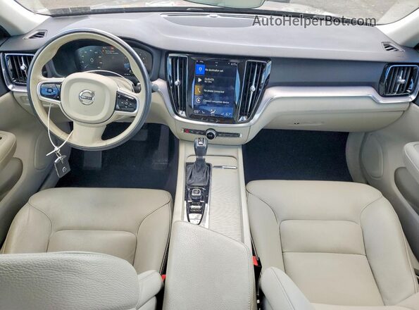 7JRA22TK2LG049026 2020 VOLVO S60 Gray Вид панелі приладів