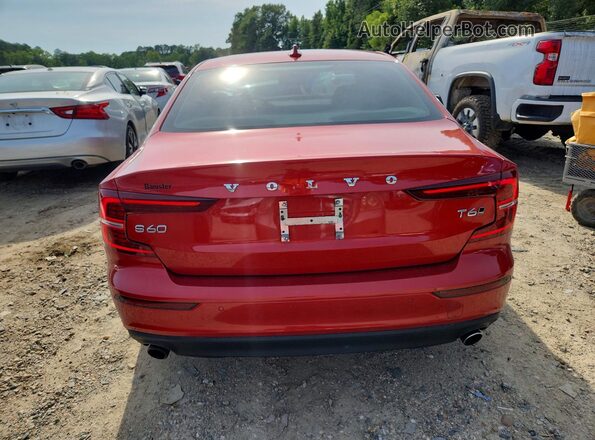7JRA22TK7KG017994 2019 VOLVO S60 Red Widok z tyłu
