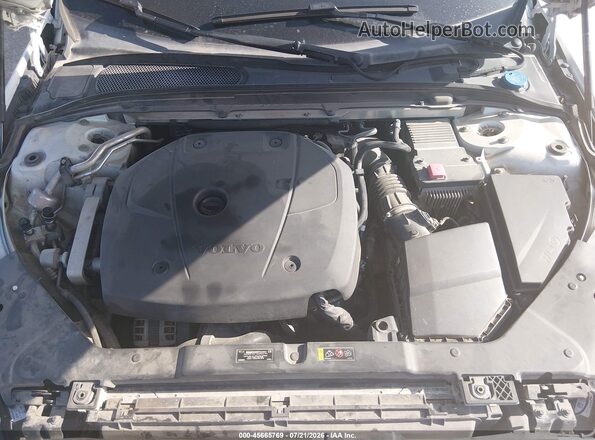 7JRA22TK9KG017978 2019 VOLVO S60 White უკანა ხედი