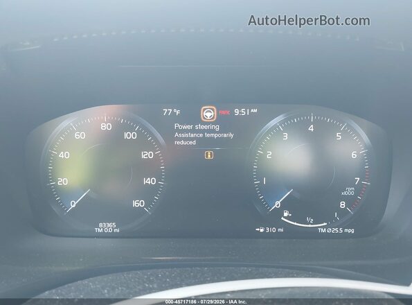 7JRA22TKXKG014443 2019 VOLVO S60 Gray Հետևի նստատեղերի տեսք