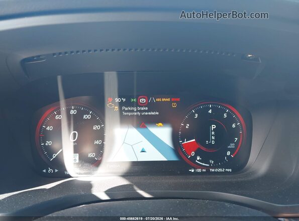 7JRA22TL2LG036852 2020 VOLVO S60 Gray უკანა სავარძლების ხედი