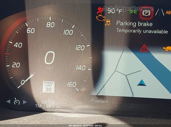 7JRA22TL2LG036852 2020 VOLVO S60 Gray 
