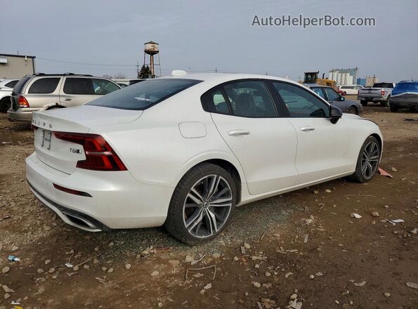 7JRA22TM7KG014501 2019 VOLVO S60 White Tył prawy