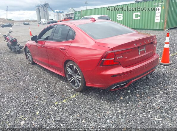 7JRA22TMXKG001001 2019 VOLVO S60 Red Tył lewy