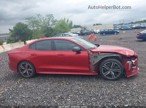 7JRA22TMXKG001001 2019 VOLVO S60 Red Widok wnętrza z tyłu