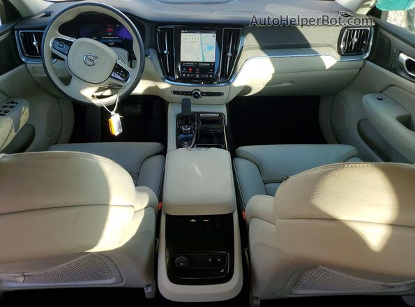 7JRH60FM6RG306749 2024 VOLVO S60 White Widok deski rozdzielczej