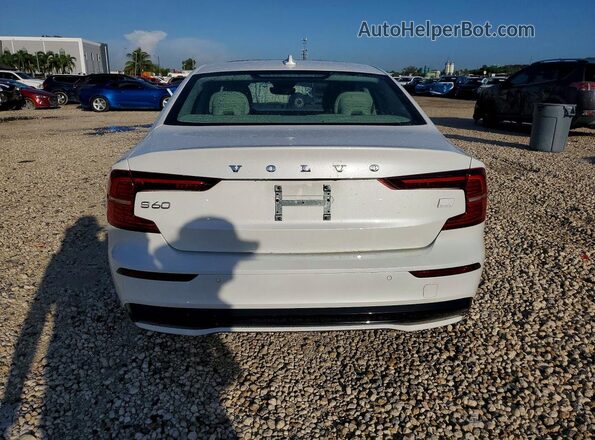 7JRH60FM6RG306749 2024 VOLVO S60 White Widok z tyłu