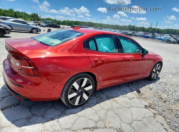 7JRH60FM7RG284695 2024 VOLVO S60 Red Задня права чверть