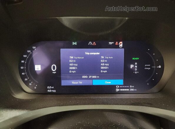 7JRH60FMXRG296260 2024 VOLVO S60 Silver Вид щитка приладів