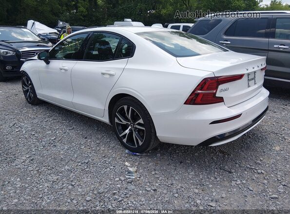 7JRL12FK1RG313241 2024 VOLVO S60 White უკანა მარცხენა