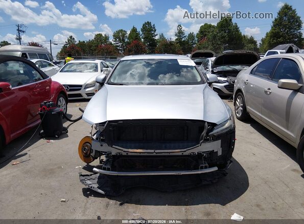 7JRL12FL2NG192142 2022 VOLVO S60 Silver Rear interior view