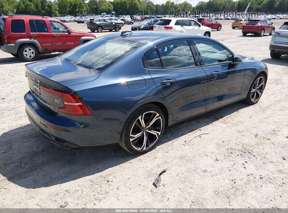 7JRL12FL5RG282553 2024 VOLVO S60 Blue Задня права чверть