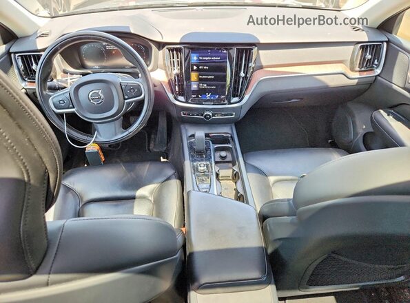 7JRL12FZ7NG160260 2022 VOLVO S60 Black Widok deski rozdzielczej