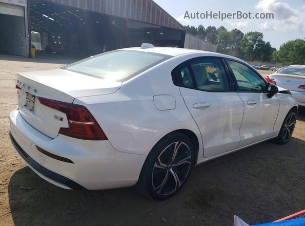 7JRL12TK0RG313218 2024 VOLVO S60 White Tył prawy