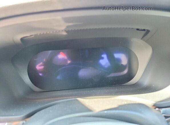 7JRL12TK3RG308482 2024 VOLVO S60 White Instrument cluster view