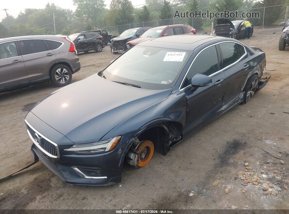7JRL12TL2NG156150 2022 VOLVO S60 Blue Front left