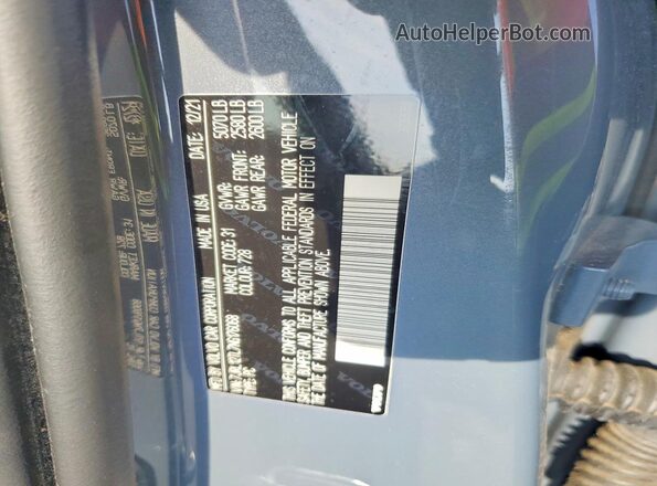 7JRL12TL7NG176068 2022 VOLVO S60 Gray Widok naklejki z numerem VIN
