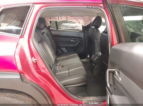 7MMVAABW1SN125234 2025 MAZDA CX-50 HYBRID Red VIN კოდის სტიკერის ხედი
