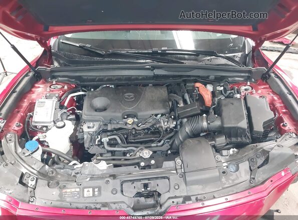 7MMVAABW1SN125234 2025 MAZDA CX-50 HYBRID Red უკანა ხედი