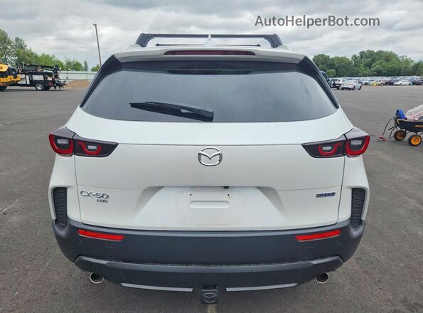 7MMVAABW1TN146408 2026 MAZDA CX-5 White Widok z tyłu