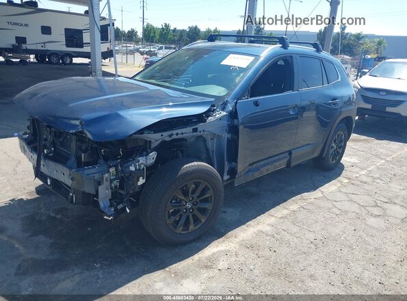 7MMVAABW5TN169531 2026 MAZDA CX-50 HYBRID Dark Blue წინა მარცხენა ხედი სამი მეოთხედიდან