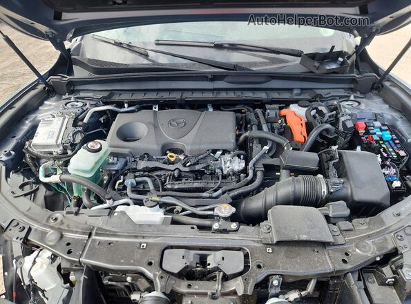 7MMVAABW9TN148939 2026 MAZDA CX-5 Gray Rear interior view